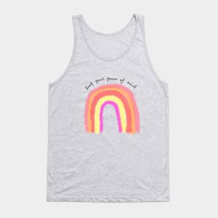 Rainbow for peace of mind Tank Top
